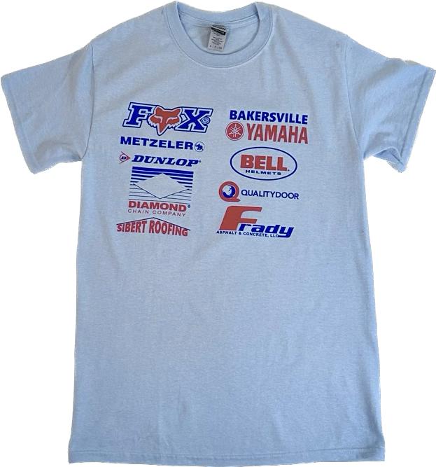 Blue Nashville Racing Tee