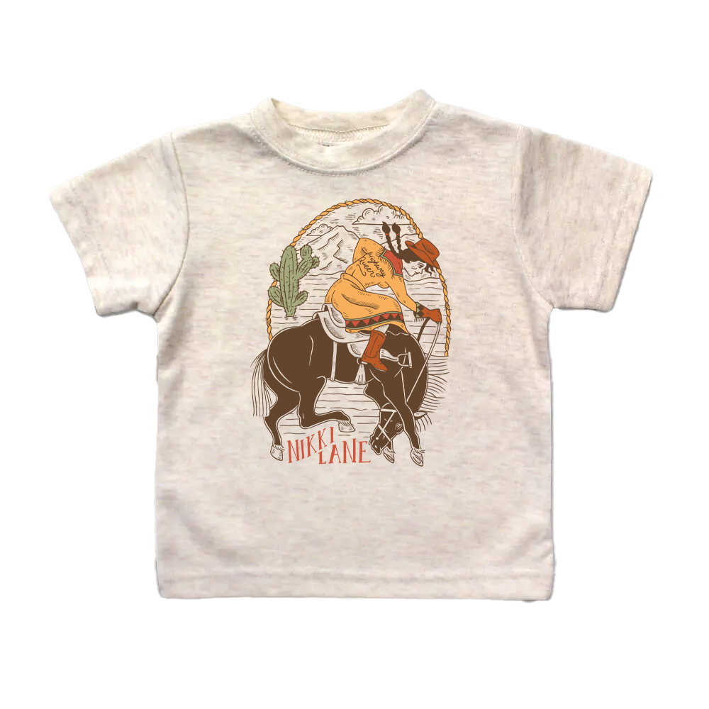 Kids Cowgirl Queen Tee