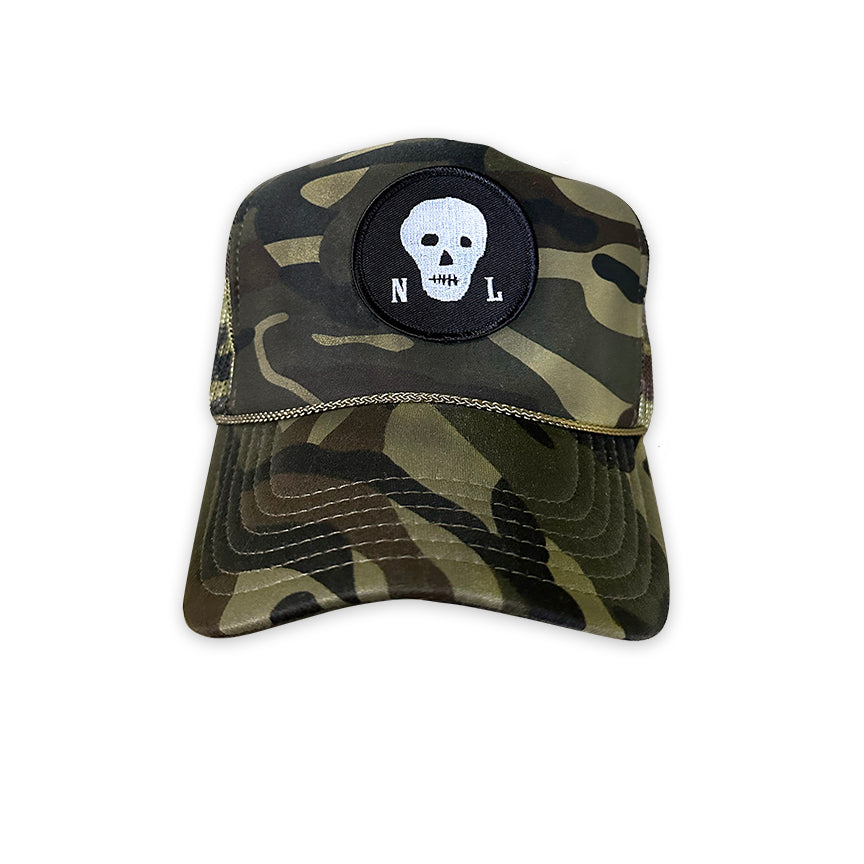 Skull Patch Trucker Hat