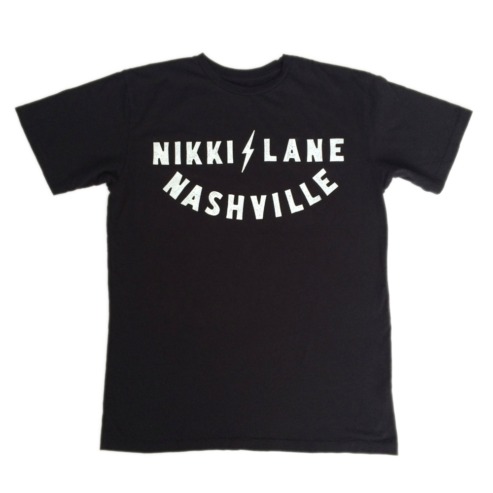 Black Nashville Tee