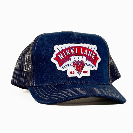 Denim Extra Fancy Trucker Hat