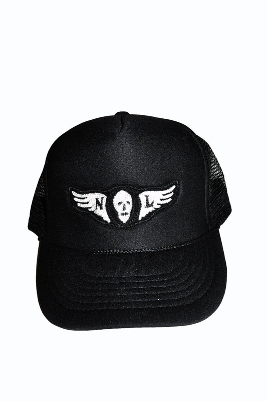 Flying Skull Trucker Hat