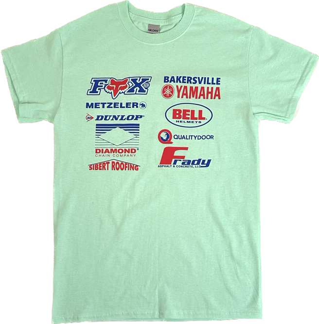 Mint Nashville Racing Tee