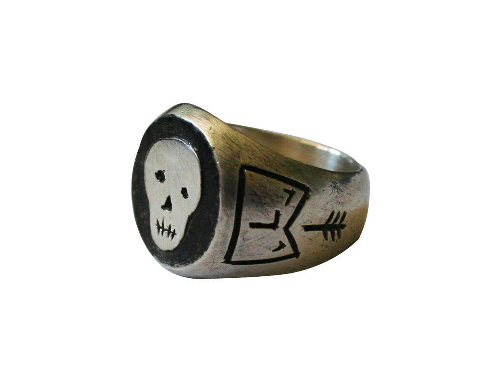 Sterling Silver Skull Ring