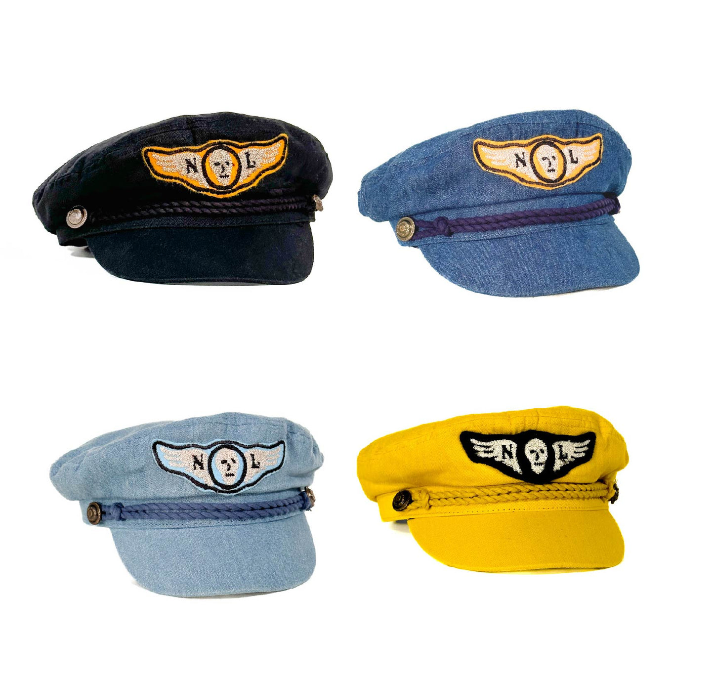 Flying Skull MC Cap